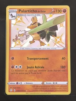 Carte Pokemon Palarticho De Galar SV064/SV122 EB4.5 Destinees Radieuses Epee - Image 2