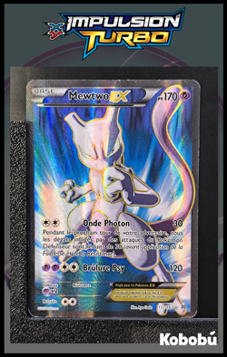 Carte Pokemon Mewtwo EX 157/162 XY8 Impulsion Turbo FR - Image 1