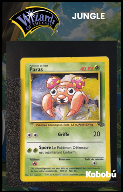 Carte Pokemon Paras 59/64 Edition 2 Ed 2 Jungle Wizards 3 - Image 1
