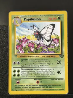 Carte Pokemon Papilusion 33/64 Edition 2 Ed 2 Jungle Wizards 4 - Image 2