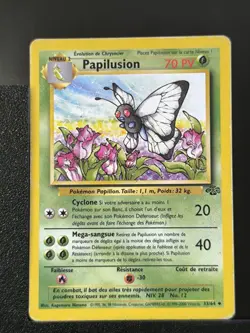 Carte Pokemon Papilusion 33/64 Edition 2 Ed 2 Jungle Wizards 3 - Image 2