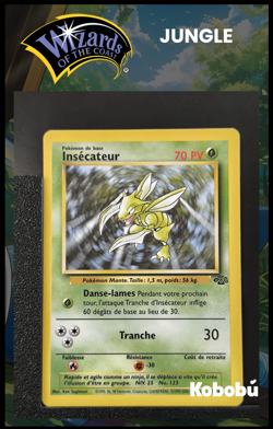 Carte Pokemon Insecateur 26/64 Edition 2 Ed 2 Jungle Wizards 1 - Image 1