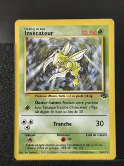 Carte Pokemon Insecateur 26/64 Edition 2 Ed 2 Jungle Wizards 1 - Image 2