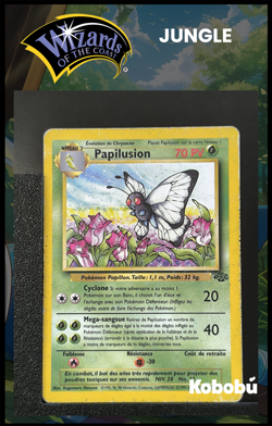 Carte Pokemon Papilusion 33/64 Edition 2 Ed 2 Jungle Wizards 2 - Image 1