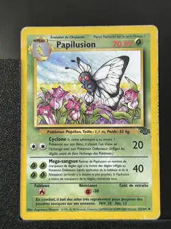 Carte Pokemon Papilusion 33/64 Edition 2 Ed 2 Jungle Wizards 2 - Image 2