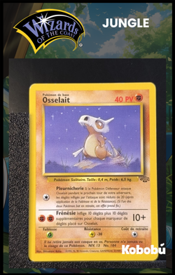 Carte Pokemon Osselait 50/64 Edition 2 Ed 2 Jungle Wizards 6 - Image 1