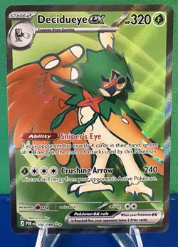 Pokemon TCG Decidueye EX 100/088 - Perfect Order Ultra Rare - Near Mint - Image 1