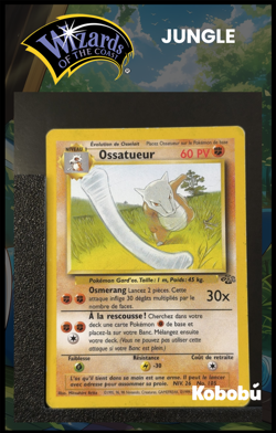 Carte Pokemon Ossatueur 39/64 Edition 2 Ed 2 Jungle Wizards 6 - Image 1