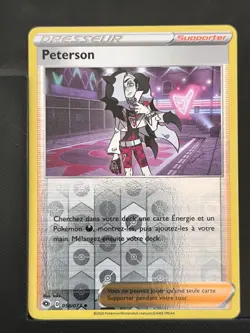 Carte Pokemon Peterson 058/073 Reverse La Voie Du Maitre VDM - Image 2