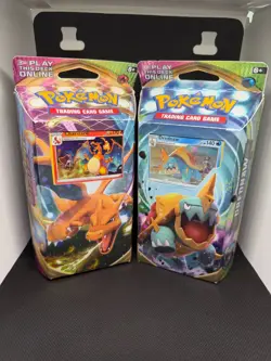 Pokemon TCG Vivid Voltage Charizard & Drednaw Theme Deck Set x 2 - Image 1