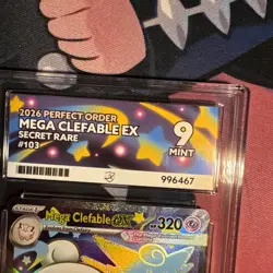 Mega Clefable ex 103/088 - Perfect Order - Ultra Rare ace mint 9 #996467 - Image 2