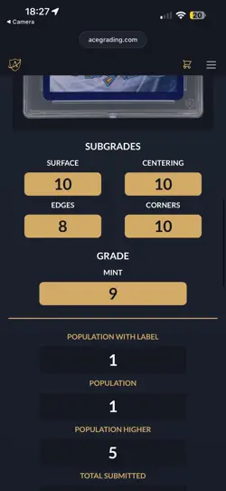 Mega Clefable ex 103/088 - Perfect Order - Ultra Rare ace mint 9 #996467 - Image 4