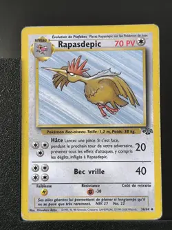 Carte Pokemon Rapasdepic 36/64 Edition 2 Ed 2 Jungle Wizards 9 - Image 2