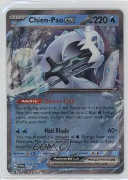 Chien-Pao ex Pokemon Scarlet & Violet Black Star Promo #030 - Image 1