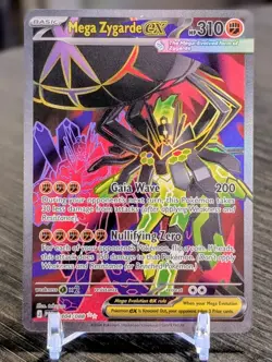 Mega Zygarde ex Ultra Rare Holofoil 104/088 ME03: Perfect Order NM - Image 1