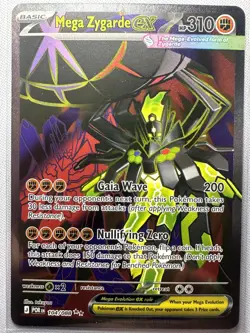 Mega Zygarde ex Holofoil Ultra Rare ME03: Perfect Order 104/088 NM - Image 1