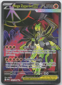 Mega Zygarde ex Ultra Rare Holofoil ME03: Perfect Order 104/088 NM - Image 1