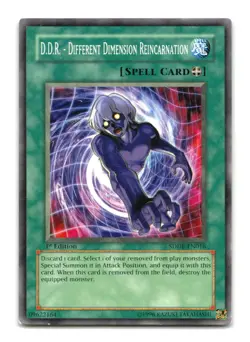 D.D.R. - Different Dimension Reincarnation - SDDE-EN018 1st Edition - YuGiOh-MP - Image 1