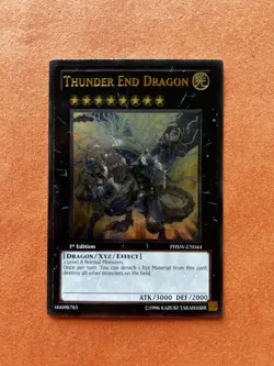 Yugioh Thunder End Dragon PHSW-EN044 1st Edition Ultimate Rare 3000/2000 - Image 3