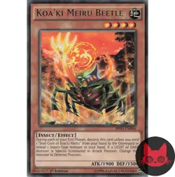 Yugioh Koa'ki Meiru Beetle BP03-EN066 Rare 1st Edition NM - Image 1