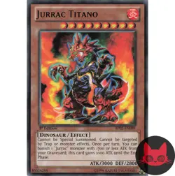 Yugioh Jurrac Titano BP02-EN089 Rare 1st Edition NM - Image 1