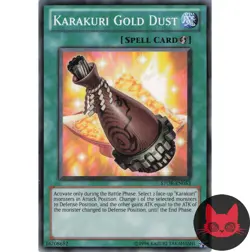 Yugioh Karakuri Gold Dust STOR-EN053 Common NM - Image 1