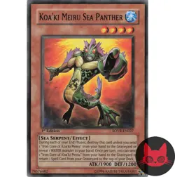 Yugioh Koa'ki Meiru Sea Panther SOVR-EN027 Common 1st Edition NM - Image 1