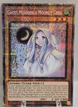 Ghost Mourner & Moonlit Chill RA05-EN096 Starlight Rare Stamped Yugioh Alt Art - Image 1