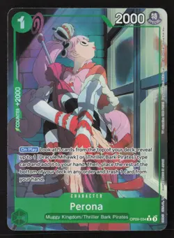 Perona (Parallel) R OP09-034 NM - One Piece TCG - Image 1
