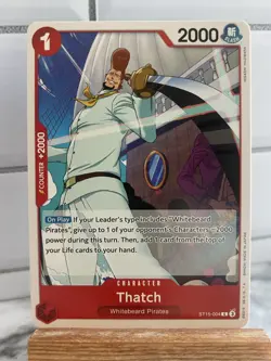 One Piece TCG Thatch ST15-004 C NM English - Image 1