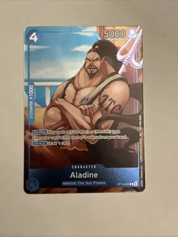 Aladine Rare (R) OP14-043 The Azure Sea's Seven English Foil Dash Pack - Image 1