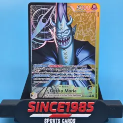 2026 One Piece Azure Sea's Seven Gecko Moria Leader Alt Art #OP14-080 - Image 1
