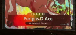 One Piece Portgas.D.Ace P-028 Gift Collection 2023 Alt Art Promo Foil NM - Image 5