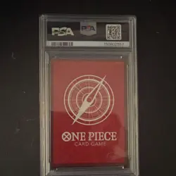 Bandai 2025 One Piece OP12-020 Roronoa Zoro Leader Foil Alt Art PSA 10 EN - Image 2