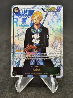 One Piece OP13-120 Sabo SEC Parallel Carrying On His Will Near Mint - Image 1
