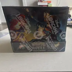 Disney Lorcana Whispers in the Well Starter Decks set of 8, 1 pack per deck - Image 1