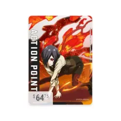 Union Arena Action Point Touka Kirishima Tokyo Ghoul TKG-1-AP02 - Image 2