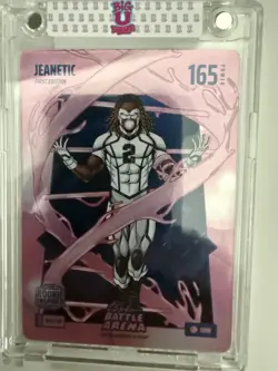 JEANETIC First Edition 165 Power GUM Bo Jackson Battle Arena 2026 BGBF-30 Pink - Image 1