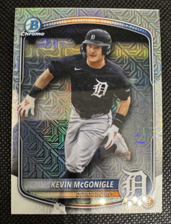 2025 Bowman Draft Chrome - Kevin McGonigle #BDC-59 Mega Box Mojo Refractor - Image 1