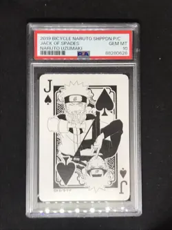 2019 Bicycle Naruto Shippuden Poker Playing Cards Naruto Uzumaki Sakura~ PSA10 - Image 2