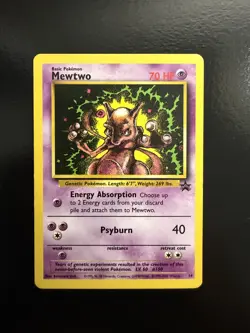 LP Mewtwo Wotc Black Star Promo #14/53 Pokemon Card - Image 1