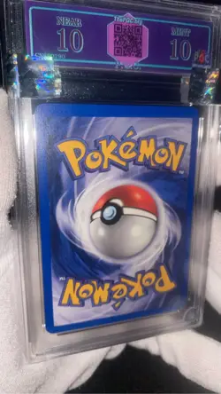 kangaskhan 5/64 graded 10 near mint PGC old 1999 pokemon card rare holo - Image 5