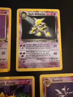 POKEMON CARD JOB LOT - HOLO- FOSSIL - TEAM ROCKET - VINTAGE - Image 3