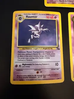 POKEMON CARD JOB LOT - HOLO- FOSSIL - TEAM ROCKET - VINTAGE - Image 4