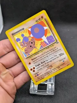 Hitmontop 22/75 Rare Neo Discovery Set Pokemon Card WOTC LP-NM - Image 2
