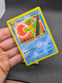 Politoed 27/75 Neo Discovery Non-Holo Pokemon Card WOTC LP/Played - Image 2