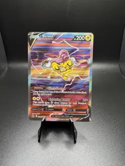 Pokemon TCG Raikou v Crown Zenith: Galarian Gallery Holo Ultra Rare Card #GG41 - Image 1