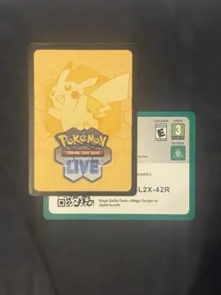 Pokemon Mega Battle Deck - Mega Gengar Ex TCG Code Card Ready to Redeem - Image 1