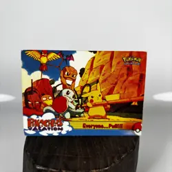 Pokemon Card - Everyone...Pull!!! 52 - Pikachu's Vacation - Topps - Image 1