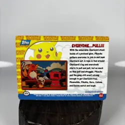 Pokemon Card - Everyone...Pull!!! 52 - Pikachu's Vacation - Topps - Image 2